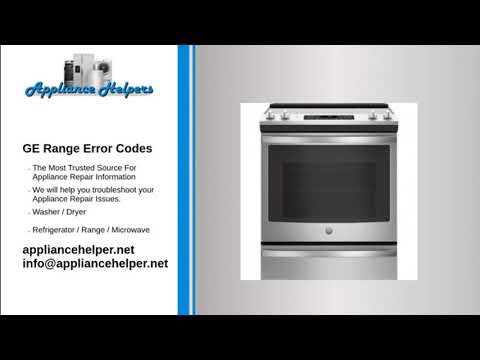 GE Range Error Codes