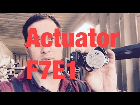 F7E1 whirlpool Maytag actuator tachometer/speed sensor fault fault codes and auto test. W10006355