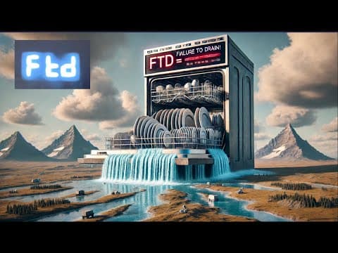 Fix the FTD error code GE Dishwasher