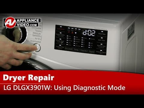 LG Dryer Diagnostic Mode, Troubleshooting & Error Codes by Factory Authorized Technician