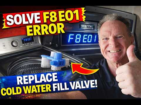 Is Your Maytag Washer Showing F8E1? Watch This Before Calling a Pro