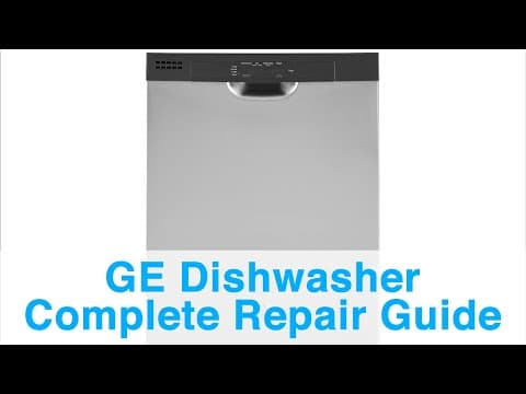 GE Dishwasher Complete Repair Guide - Includes Error Codes, Troubleshooting, and Repair Tips!