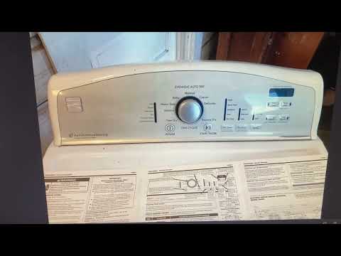 Phantom voltage?  PF error when start button pressed Kenmore 11068020210 dryer error codes