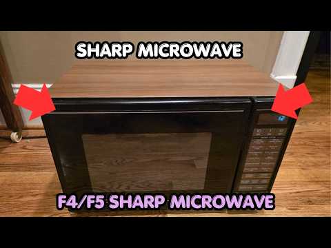 How to Fix Sharp Microwave F4/F5 Error Code?