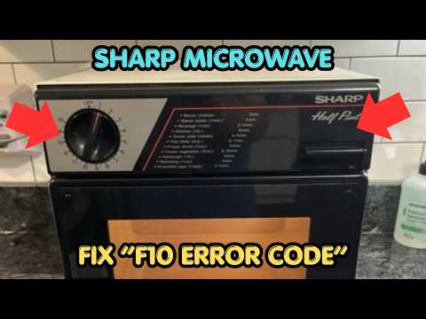 How to Fix Sharp Microwave F10 Error Code?