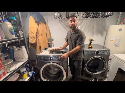 Electrolux washer e11 error code drain pump keeps running| EFLS627UTTO