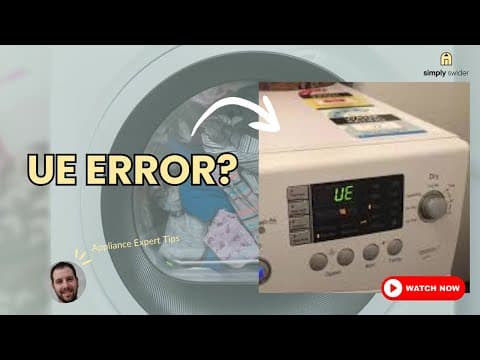 LG Washer UE Code? DON'T Call Repair! (Save $200+)