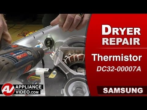 Samsung Dryer - Te Error Code - Thermistor Repair and Diagnostic