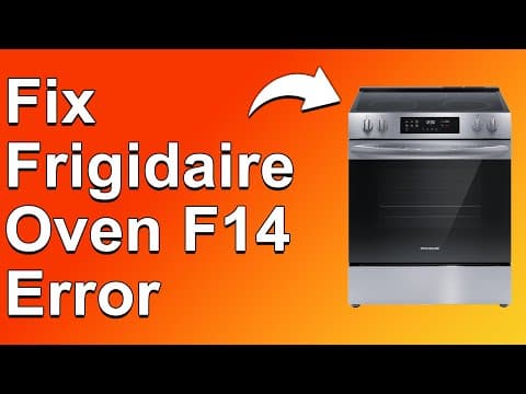 How To Fix Frigidaire Oven F14 Error (Indication Of Touch Control Panel Failure - Solved Easily!)