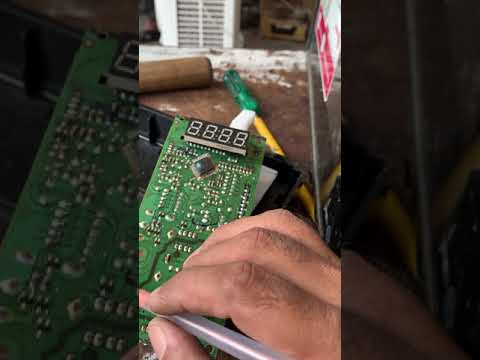 How to repair a door error of a LG microwave⚙️