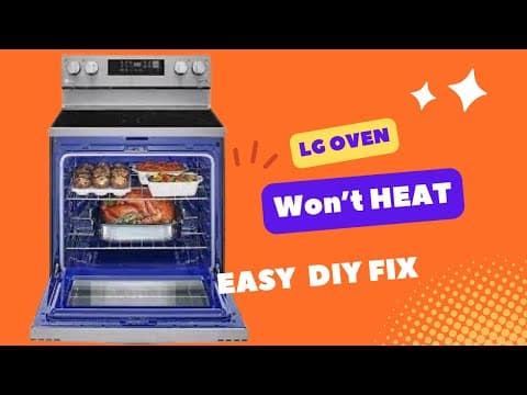 ✨ LG OVEN NOT HEATING To The Correct Temperature - EASY DIY FIX ✨