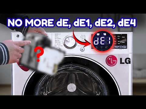 LG Washer dE / dE1 / dE2 / dE4 Error? Fix It Yourself & Save $200