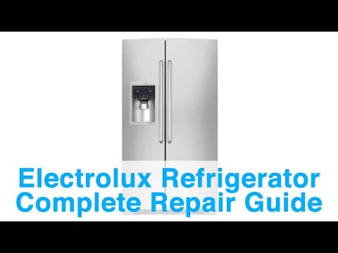 Electrolux Refrigerator Complete Repair Guide - Error Codes, Troubleshooting, and Repair Tips!