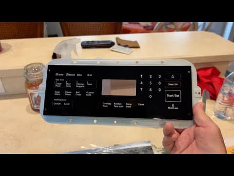 Samsung Stove Repair (Error Code: SE)