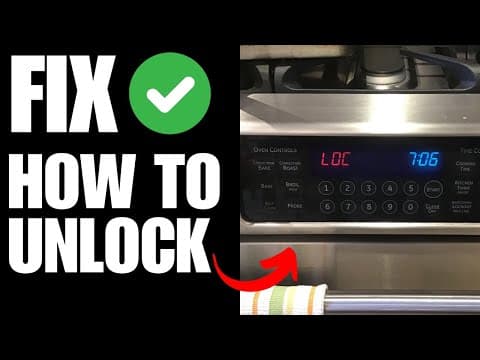 Whirlpool Stove LOC Error Code - How To Unlock Whirlpool Stove