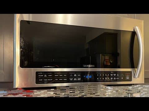 Samsung overhead microwave SE/5E error code fix
