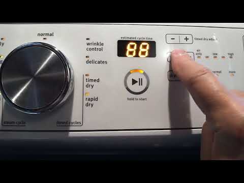 Troubleshooting Maytag Dryer, Displaying Stored Error Codes