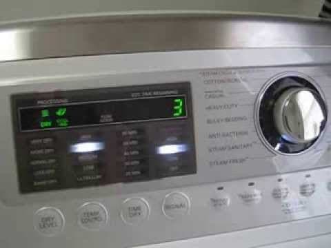 LG tE2 Steam Dryer Error Fix