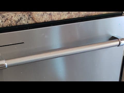 Kitchenaid Dishwasher code fix F8E4 "dishwasher overfills" Drip Tray & Float Check
