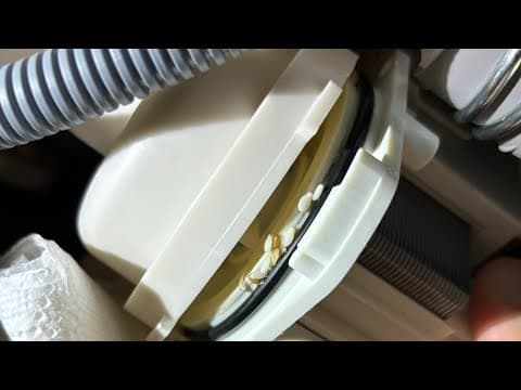 Electrolux dishwasher error i20 not draining fix
