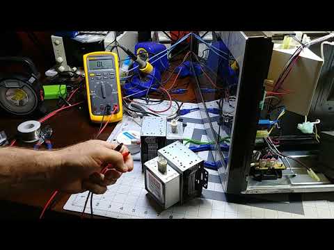Troubleshooting and repairing an LG microwave oven