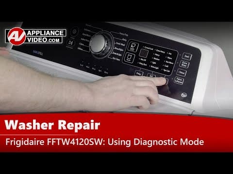 Frigidaire Washer - Diagnostic Mode, Error Codes & Troubleshooting