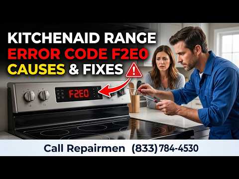 KitchenAid Range Error Code F2E0: Causes & Fixes
