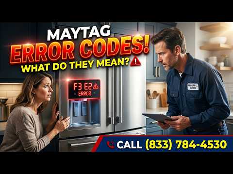Maytag Refrigerator Error Codes Explained! What Do They Mean? | Repairmen