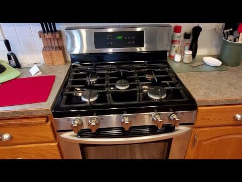 Error Code F-09 on LG Gas Oven/Range: How to diagnose and fix.