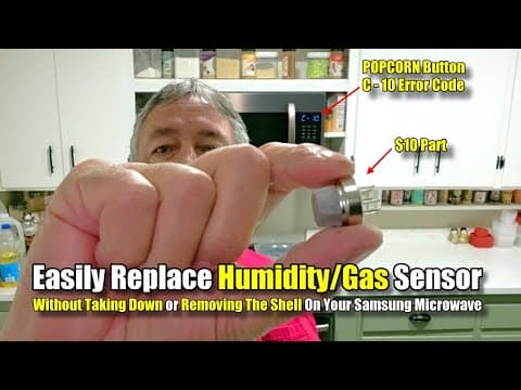 Samsung Microwave C-10 Error When You Press Popcorn? Here's Why