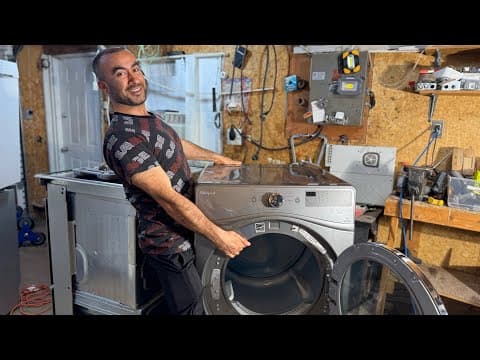Whirlpool dryer error code F4E4 full video repairing it| YWED85HEFC0 whirlpool dryer will not start