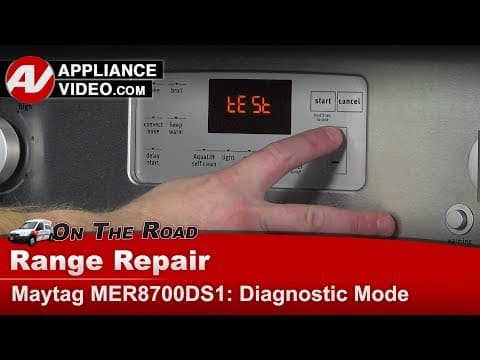 Maytag Oven MER8700DS1 - Diagnostics & Error Codes