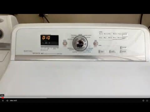 FIXED - Maytag Bravos Dryer L2 Code, Not heating