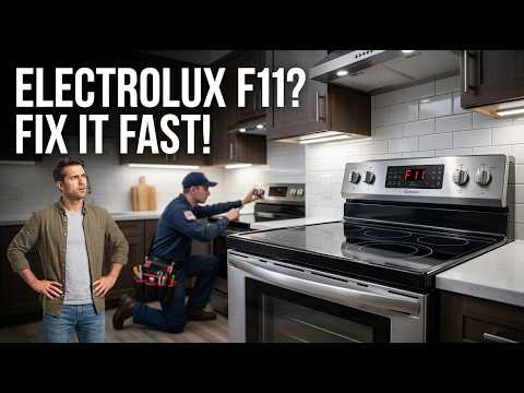 Electrolux Range Error Code F11? Here’s What It Means & How to Fix It