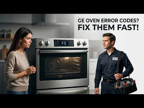 GE Oven Error Codes: What F3, F2 & F5 Mean + Quick Fixes