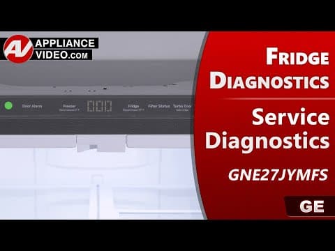 GE Refrigerator - Service Diagnostics, Troubleshooting & Error Codes