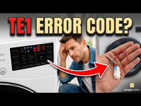 LG Dryer TE1 Error? 5 Fixes (80% Success Rate!)
