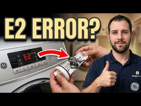 GE Washer E2 Error Code? DON'T Call Repair! (Save $200-400)