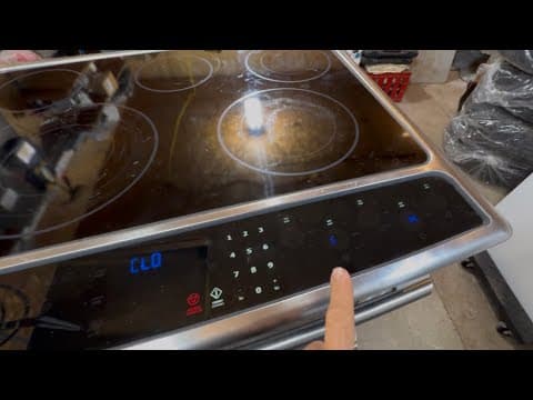 Electrolux range E14 error code after repair of E15|what to check on Electrolux range for E14 code